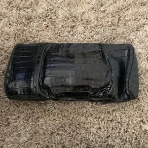 Nancy Gonzalez Frame Clutch crocodile bag. Perfect condition.